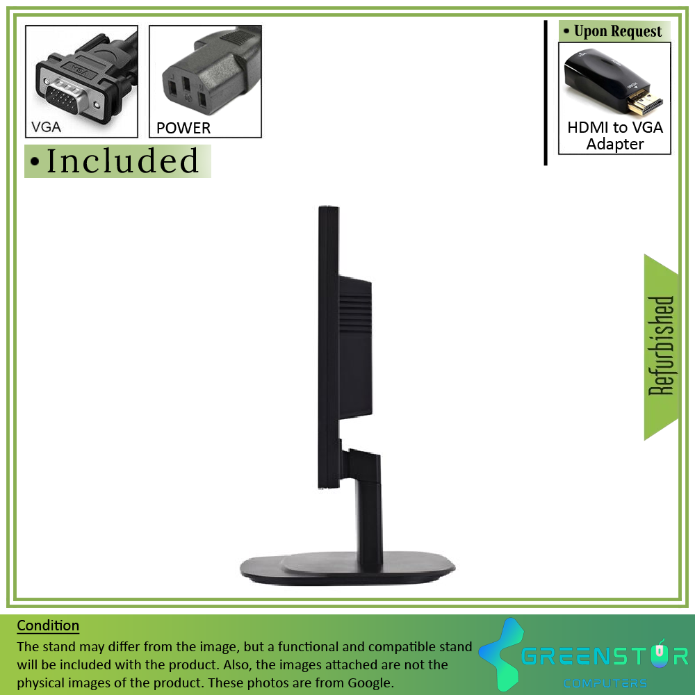 Refurbished(Good) - ViewSonic VG2039M-LED 20" Widescreen 1600 x 900 LED Backlit LCD Monitor