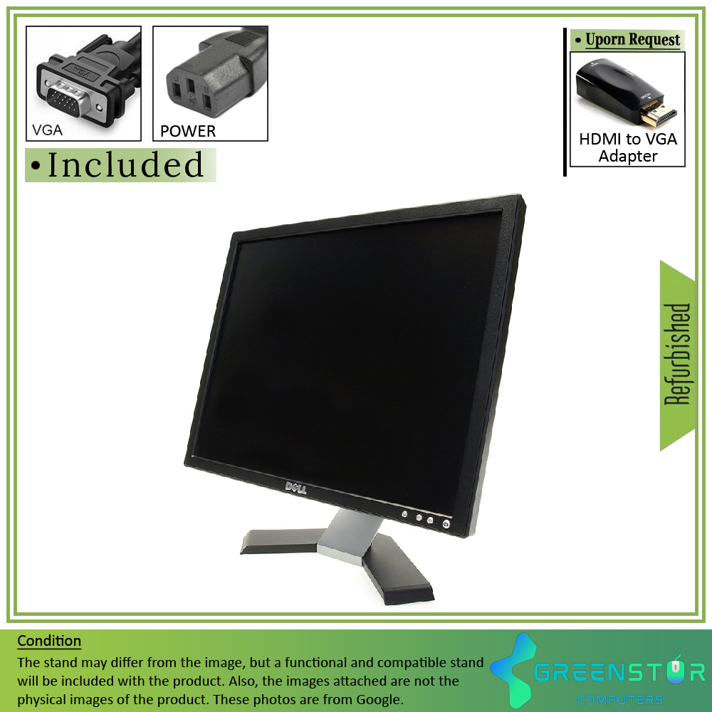 Refurbished(Good) - Dell  E198FP  19" 1280x1024  Flat Panel LCD Monitor