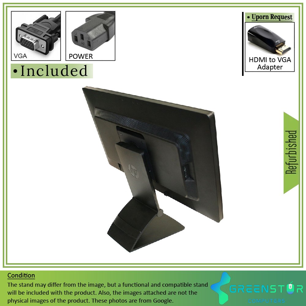 Refurbished(Good) - HP EliteDisplay E231 23" Widescreen 1920x1080 FHD LED Backlight LCD Monitor | DisplayPort, DVI-D, VGA