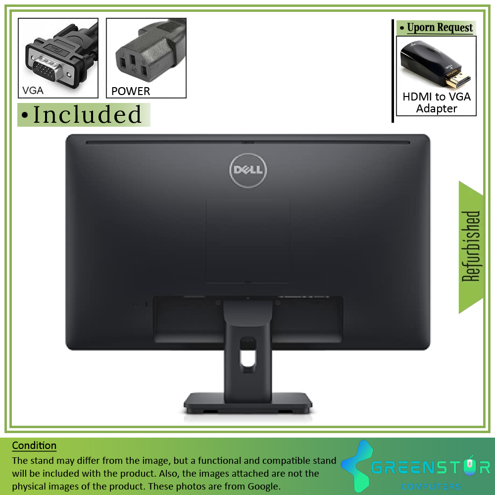 Refurbished(Good) - Dell  E Series E2214H 21.5-Inch 1920x1080 Widescreen LED-Lit Monitor