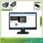Refurbished(Good) - HP V223 21.5" Widescreen 1920x1080 Full HD LED Backlight TN LCD Monitor | VGA, DVI