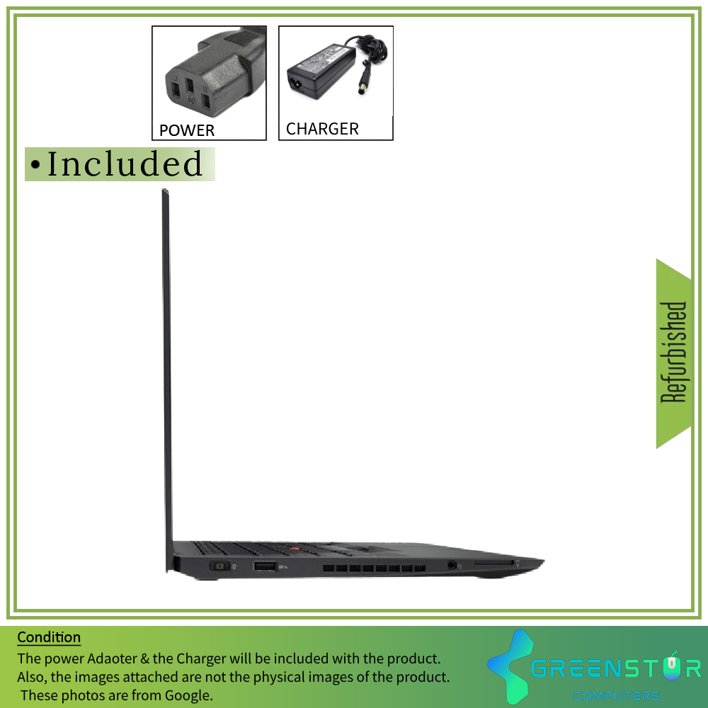 Lenovo ThinkPad T470s Intel Core i7-6600U 14-inch IPS FHD (1920x1080) Laptop | 8GB RAM | 256GB SSD | Windows 10 Pro-Refurbished(Good)