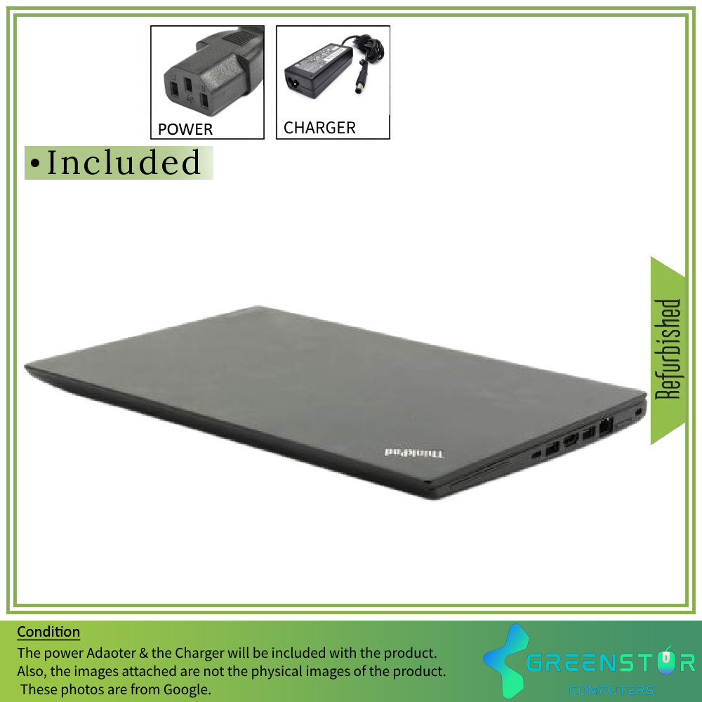 Refurbished(Good) - Lenovo ThinkPad T470s 14" 1920x1080 FHD LED Backlit IPS Laptop | Intel Core i5-6th Gen | 12GB RAM | 256GB | Windows 10