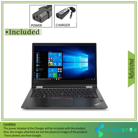 Refurbished(Good) - Lenovo Thinkpad X380 Yoga Intel Core i5-8350U 13.3inch FHD Touch Windows 11 Pro Laptop |16GB RAM |256GB SSD