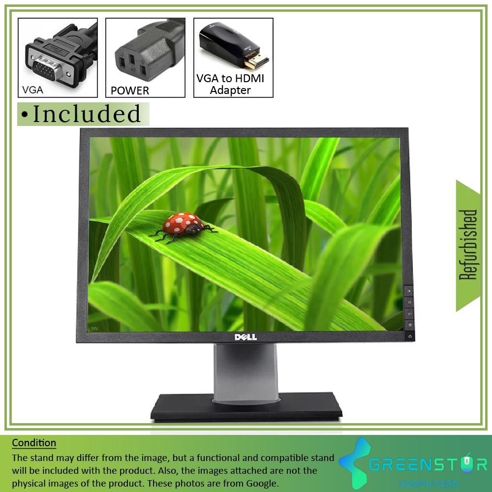 Refurbished(Good) - DELL UltraSharp 1909WB WideScreen 1440x900 HD+ LCD TN Moniter