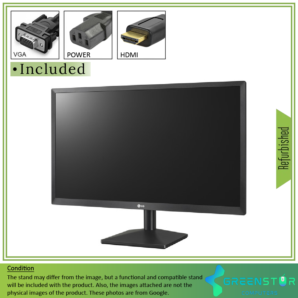 Refurbished(Good) - LG 22BK430H-B 22" Widescreen 1920 x 1080 FHD Backlit LED FreeSync IPS Monitor