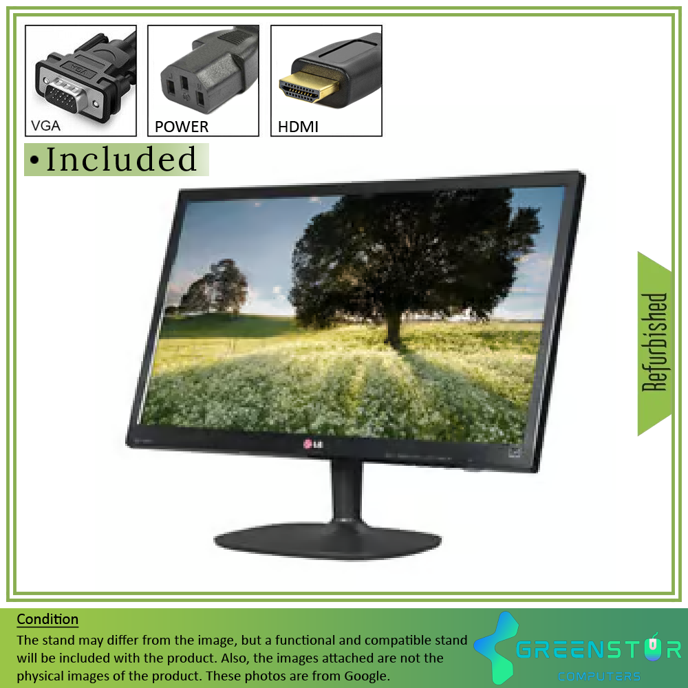 Refurbished(Good) - LG 24M35H-B 24" Widescreen 1920x1080 FHD LED Backlit LCD Monitor