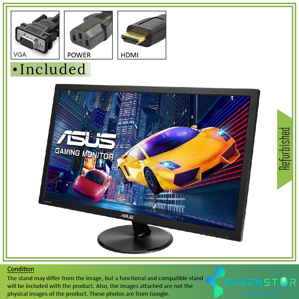 Refurbished(Good) - ASUS VP278 27" Widescreen 1920x1080 FHD LED Backlit TN Panel LCD Gaming Monitor