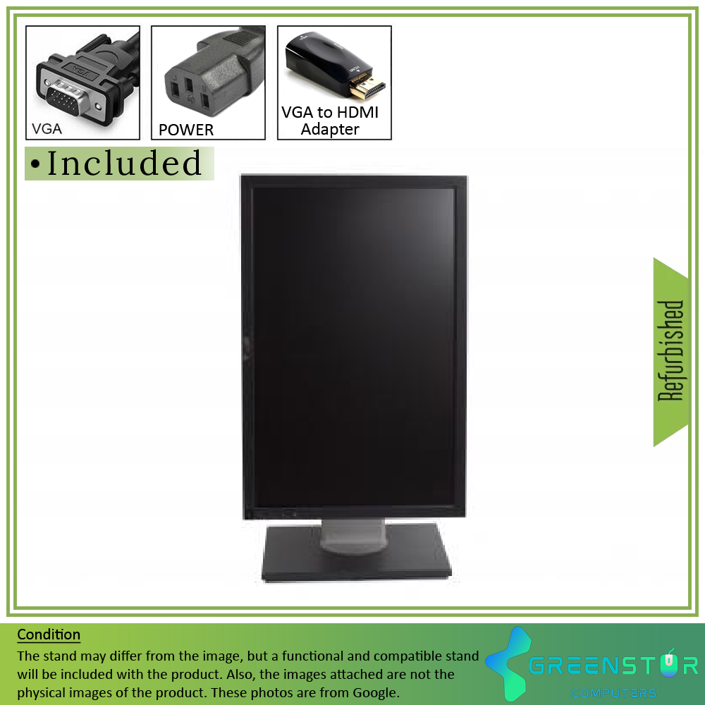 Refurbished(Good) - Dell UltraSharp 1909WB 19" Widescreen 1440x900 HD+ LCD TN Flat Panel Monitor | DVI, VGA