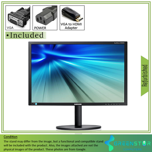 Refurbished(Good) - Samsung 420 Series S19B420M 18.5" Widescreen 1366x768 HD+ LED Blacklight LCD TN Panel Business Monitor | VGA, DVI