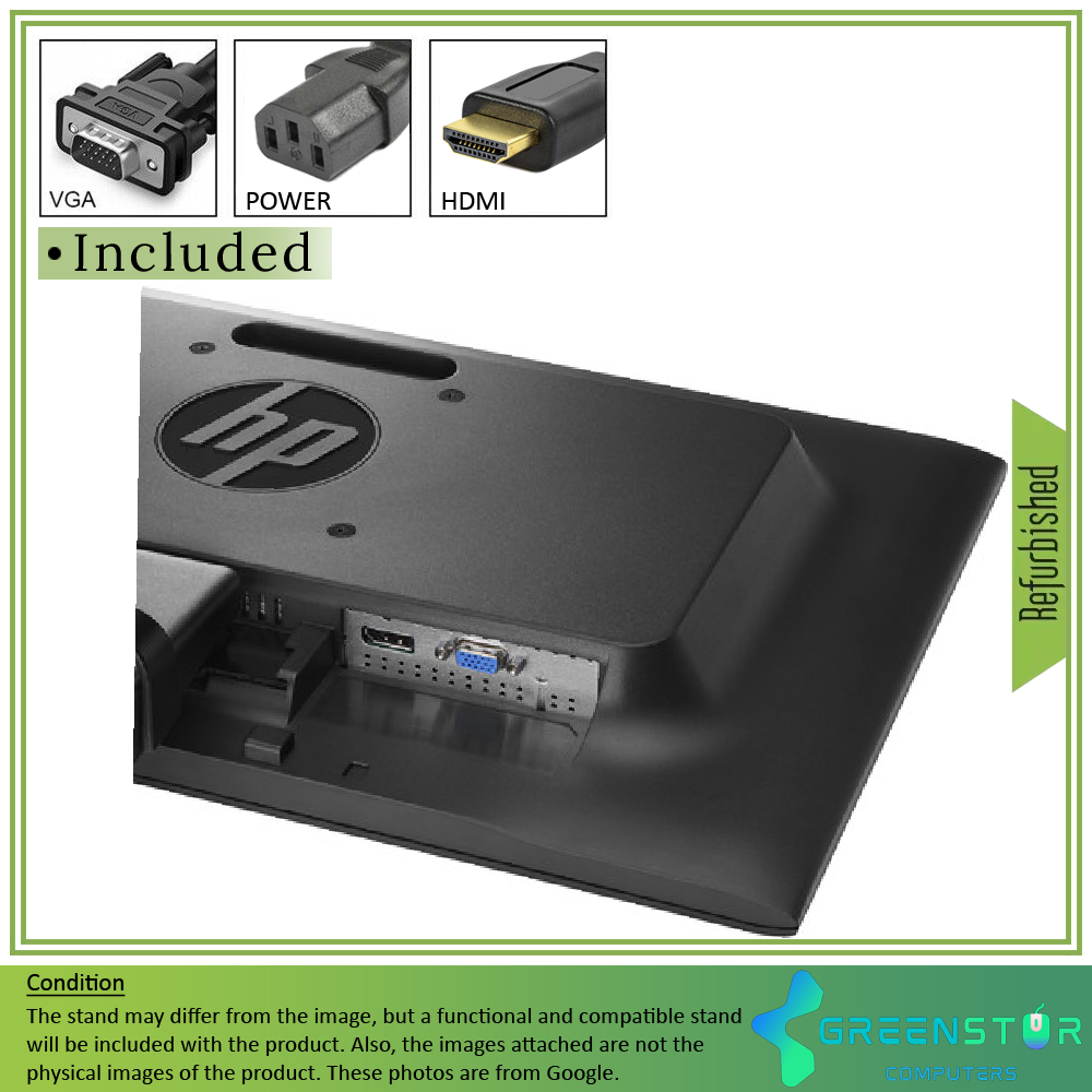 Refurbished(Good) - HP EliteDisplay E202 20" 1600x900 Widescreen LED backlit LCD IPS Monitor