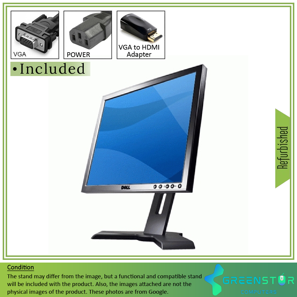 Refurbished(Good) - Dell UltraSharp 1708FP 17" (Squre) 1280x1024 flat panel LCD Monitor
