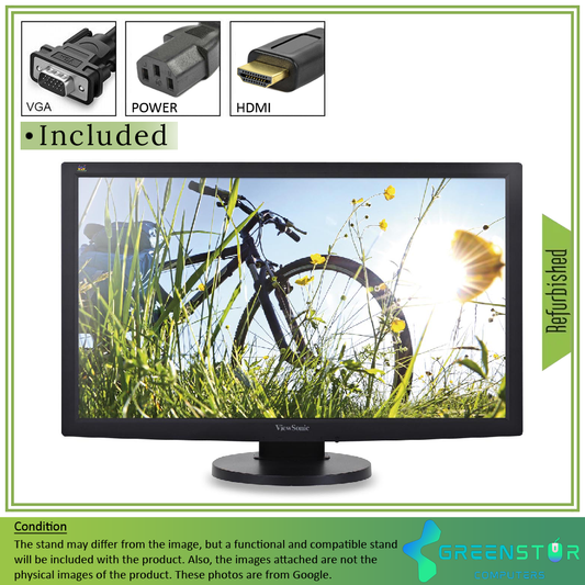 Refurbished(Good) - ViewSonic VG2233SMH 22" Wide 1920x1080 Business LED Backlit LCD IPS Monitor