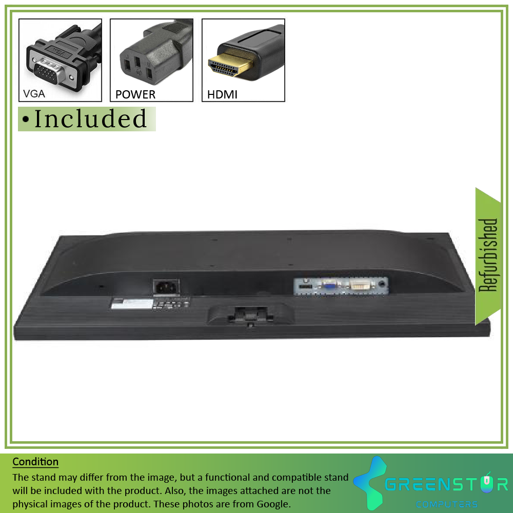 Refurbished(Good) - Acer V6 Series V226HQL 21.5" Widescreen 1920x1080 FHD LED backlight LCD TN Flat Panel Monitor | VGA, DVI, HDMI Standard
