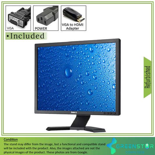 Refurbished(Good) - Dell Professional E190SB 19" 1280x1024 Flat Panel Widescreen LCD Monitor
