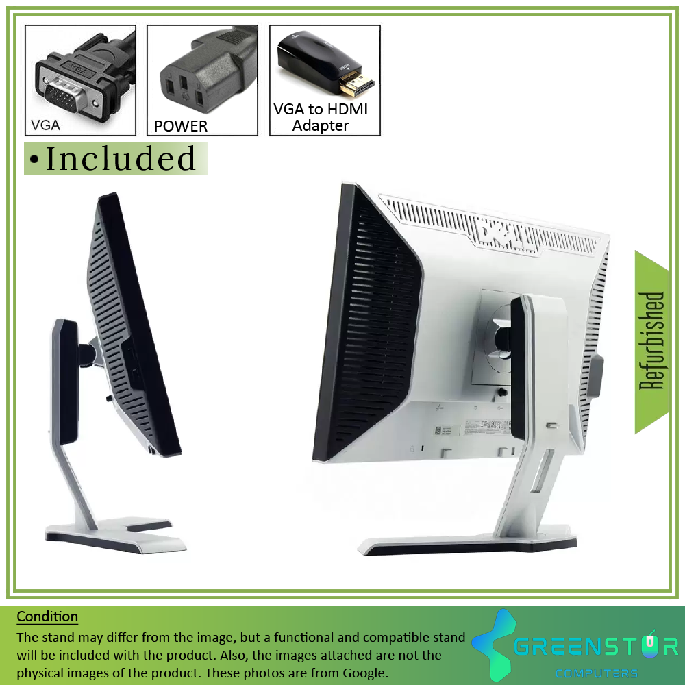 Refurbished(Good) - Dell UltraSharp 2208WFP 22" Widescreen 1680x1050 HD+ LCD TN Flat Panel Monitor | VGA, DVI