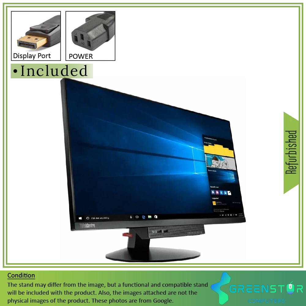 Refurbished(Good) - Lenovo ThinkCentre TIO22Gen3 21.5" Widescreen 1920x1080 FHD LED Backlit LCD IPS Monitor