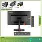 Refurbished(Good ) -Lenovo ThinkVision T22i-10 22" Widescreen 1920x1080 FHD LED Backlitght LCD IPS Monitor | VGA, HDMI, DisplayPort