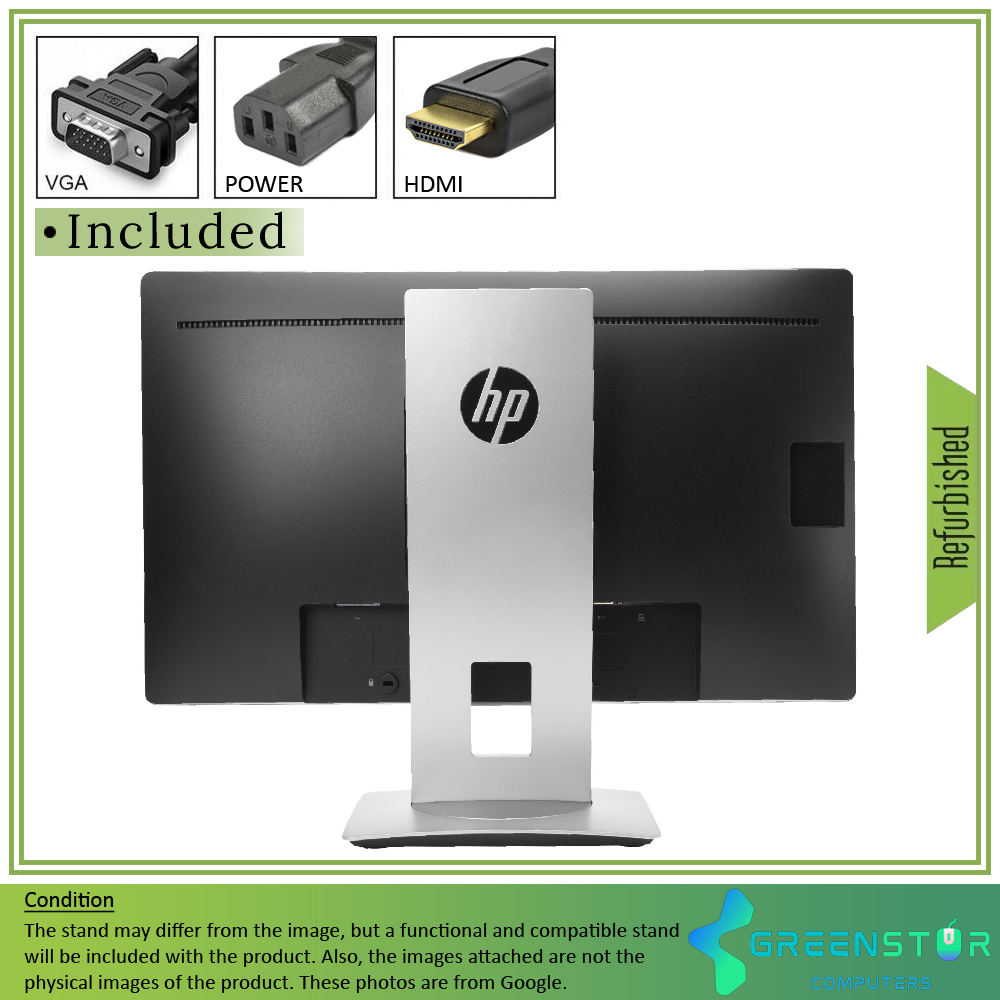 Refurbished(Good)/ B Grade  - HP EliteDisplay E222 21.5" Widescreen 1920x1080 FHD LED Backlight LCD IPS Monitor | VGA, HDMI, DisplayPort