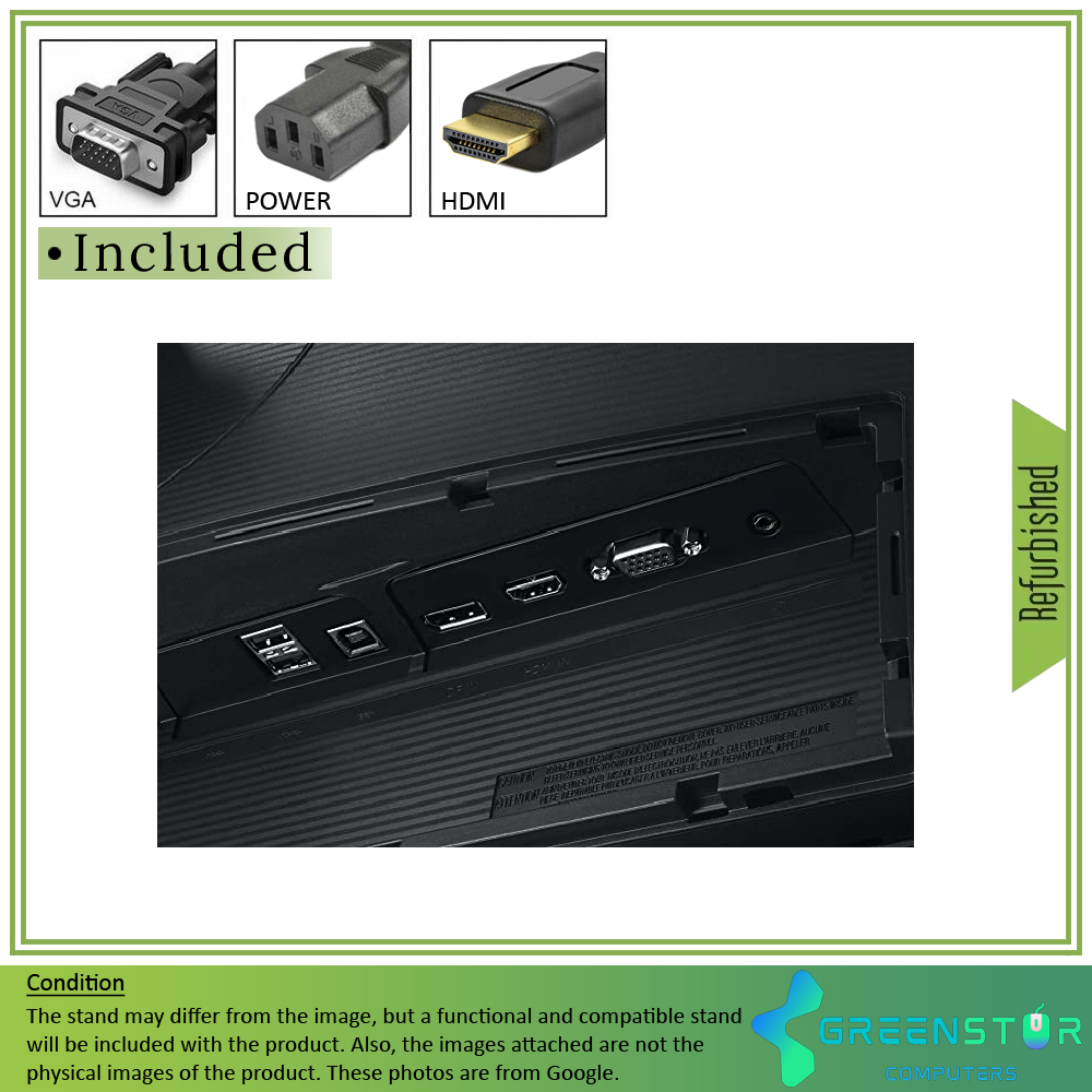 Refurbished(Good) -Samsung (S27H650FD) SH650 Series 27" Widescreen 1920x1080 LED backlit LCD IPS Monitor | VGA, HDMI, DisplayPort