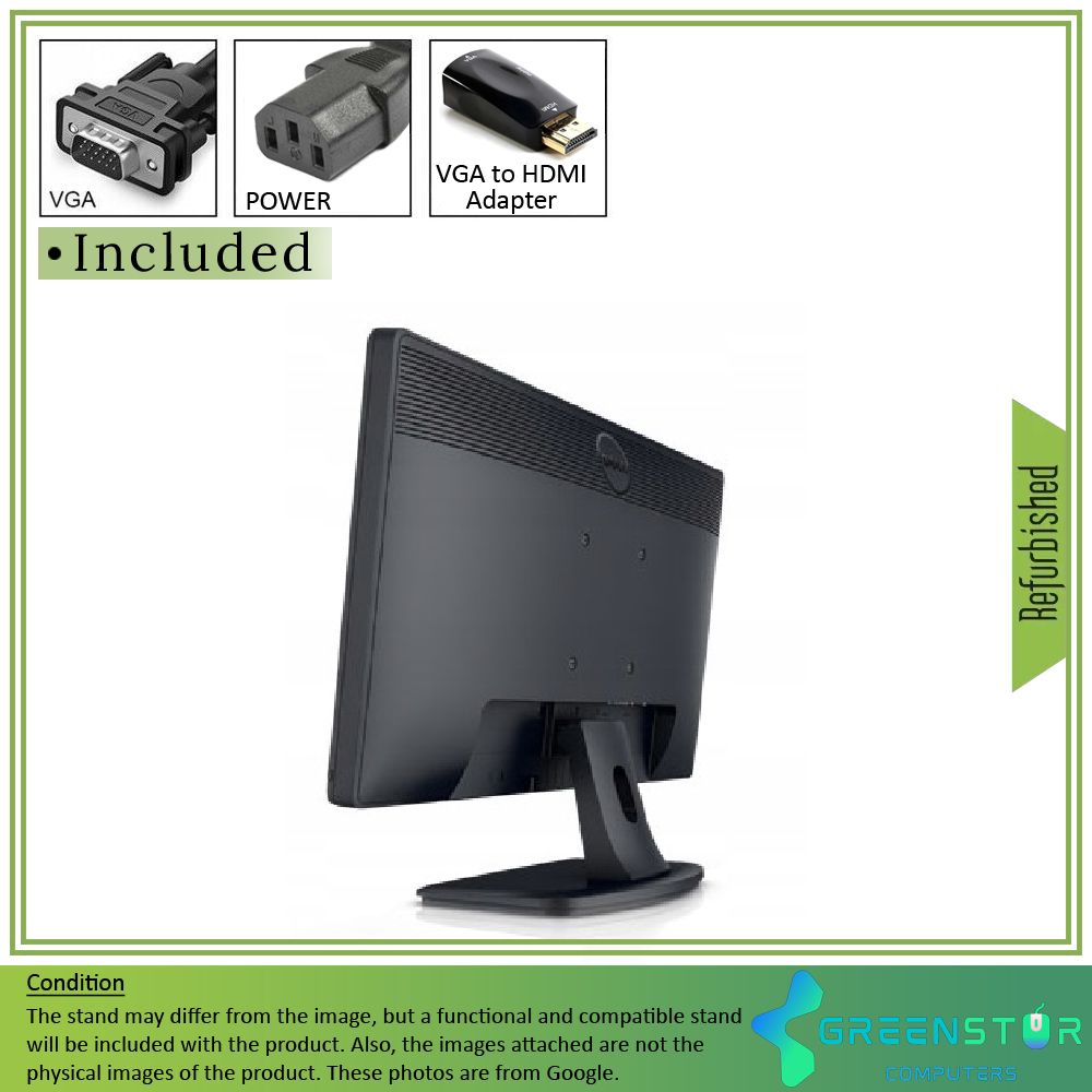 Refurbished(Good) - Dell E-Series E2313H 23" Widescreen 1920x1080 FHD LED Backlight LCD  Flat Panel Monitor: VGA, DVI